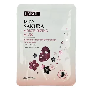 Laikou Japan Sakura Moisturizing Sheet Mask 25g